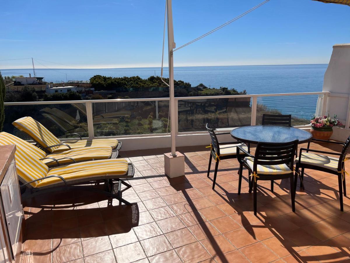 Delightful Burriana House With Magnificent Beach & Sea Views. Нерха Екстериор снимка