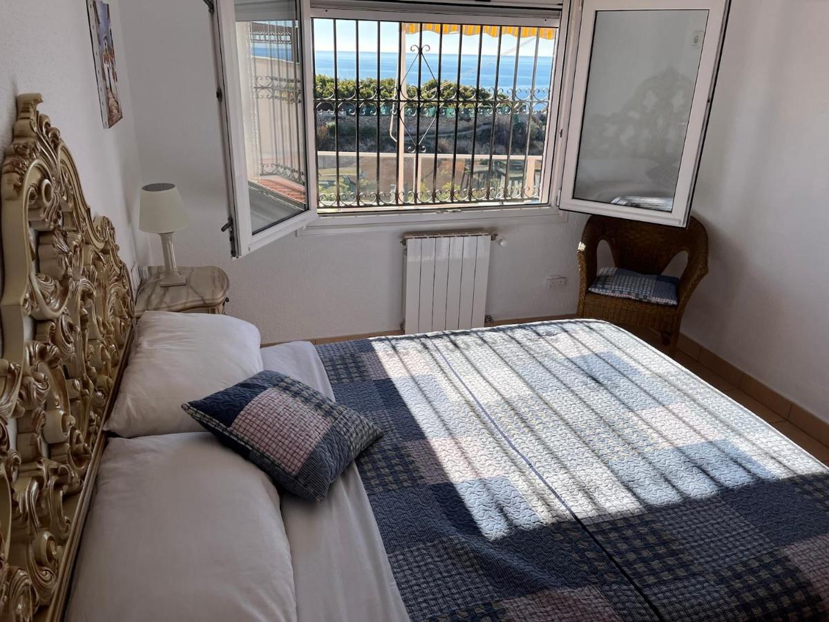Delightful Burriana House With Magnificent Beach & Sea Views. Нерха Екстериор снимка